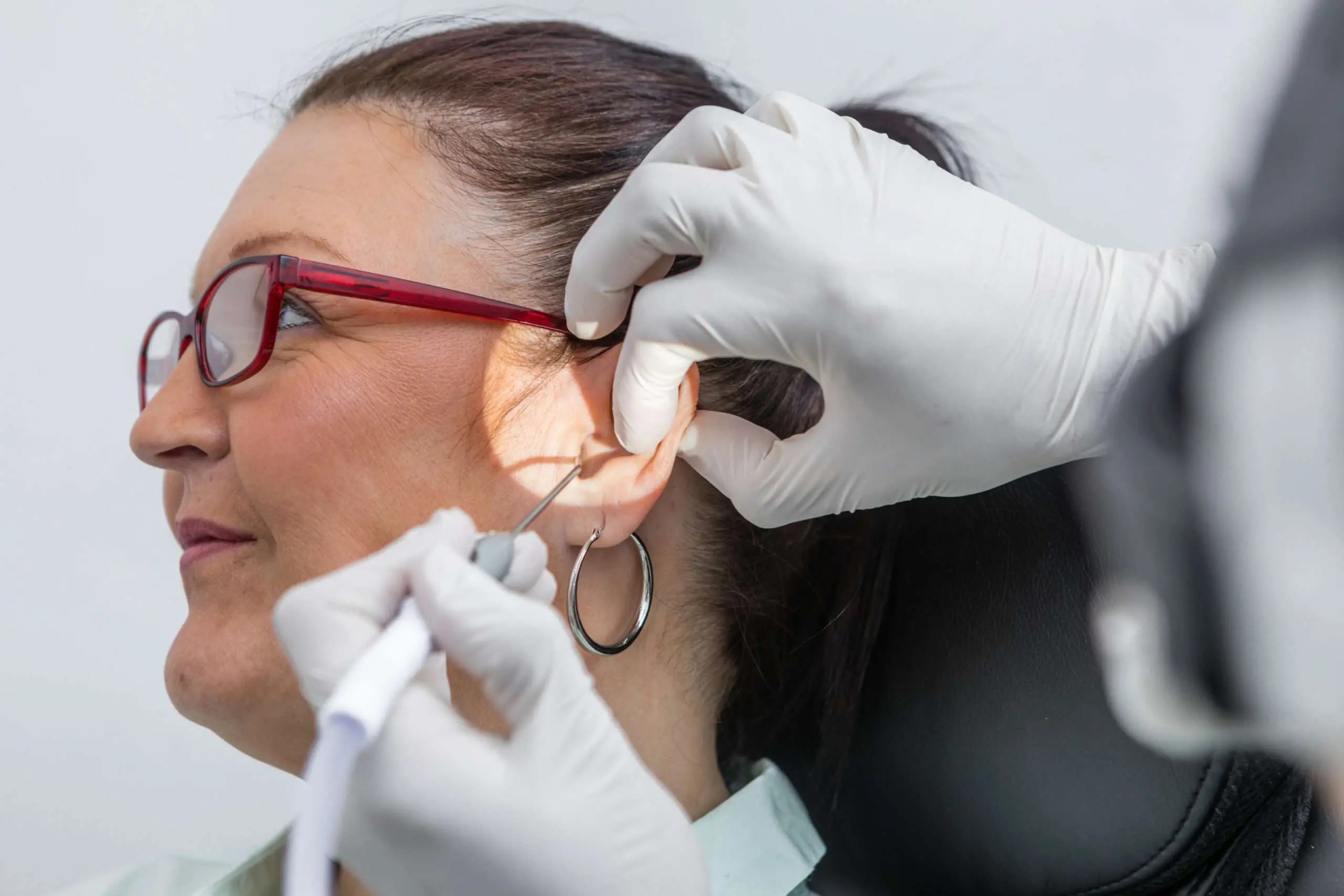 The Prestige Hearing clinic in Newport, South Wales, where microsuction ear wax removal take place