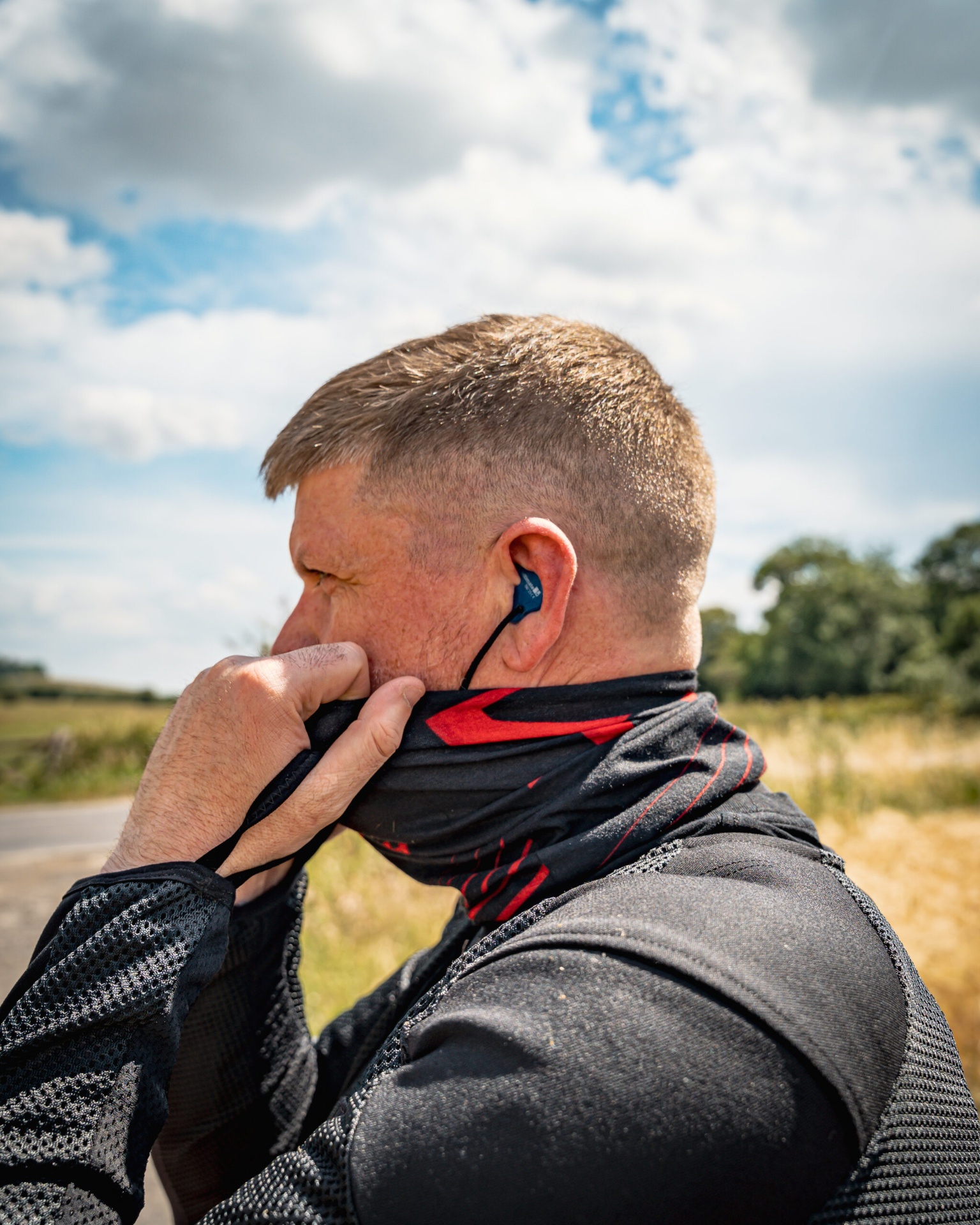 Custom-moulded earplugs for motorcycling & cycling made at Prestige Hearing
